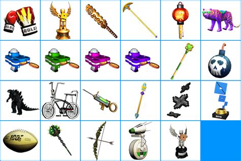 The Spriters Resource Full Sheet View Roblox Gear Icons 2019 And