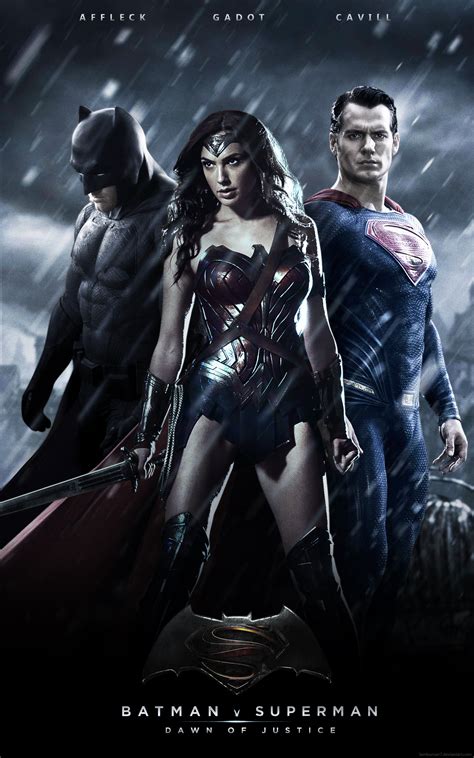 Batman V Superman Dawn Of Justice Trinity Poster By Lamboman7 On Deviantart