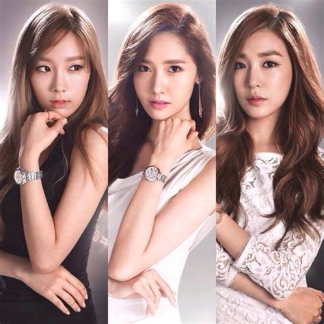 Taeyeon Yoona And Tiffany For Casio Sheen Girls Generation Yoona Girl