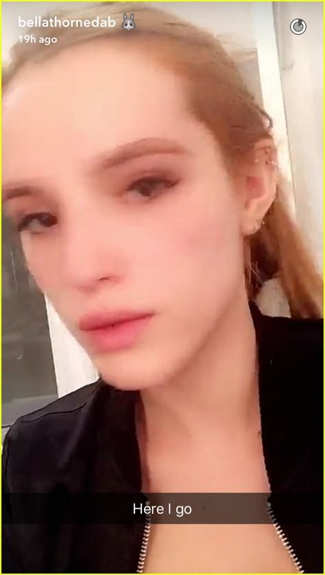 Bella Thorne Tattooed Her Eyebrows And Documented The Procedure On