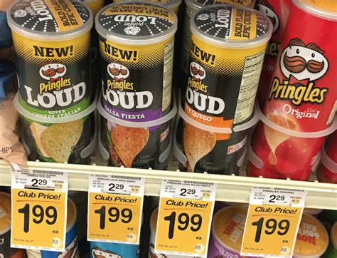 New Pringles Loud Chips Coupon And Sale Pay Just 149 Super Safeway