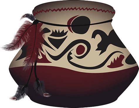 Best Native American Pottery Illustrations Royalty Free Vector