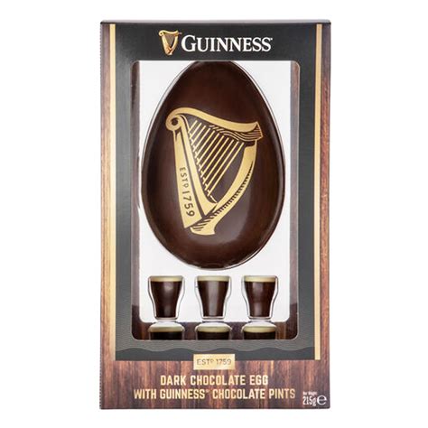 Buy Guinness Dark Chocolate Easter Egg With Mini Chocolate Pints 215g