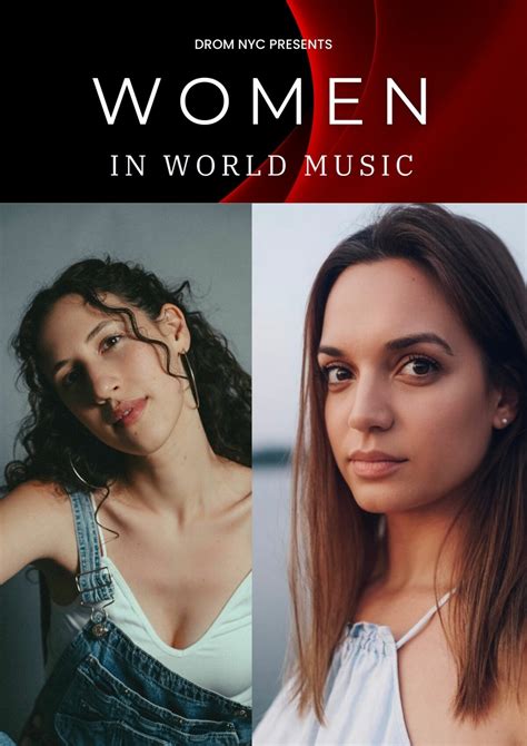 Women In World Music Series Dana Herz And Tamara Jokic