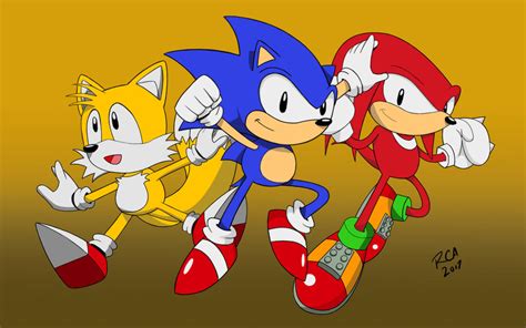 Team Classic Sonic By Robertamaya On Deviantart