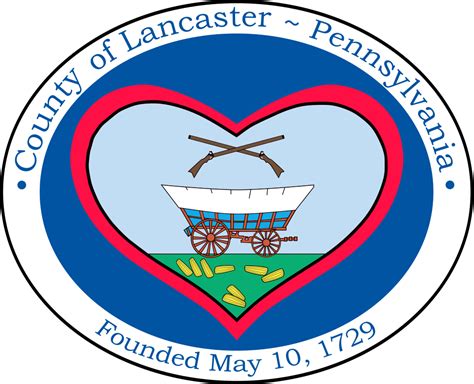 Lancaster County, Pennsylvania, County Seal. | Lancaster county, Lancaster, County