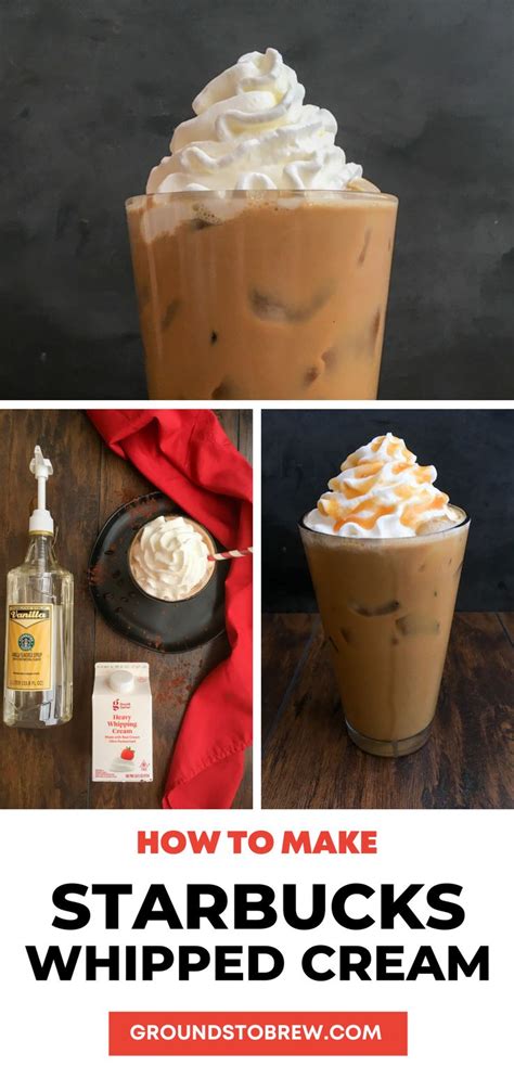 Easy Starbucks Whipped Cream Recipe In 2021 Starbucks Whipped Cream