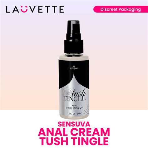 Sensuva Anal Cream Tush Tingle Lubricant Lazada Ph