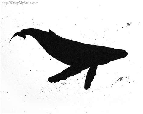 One Of The Best Whale Silhouettes Ive Seen Dibujos Ilustraciones Arte