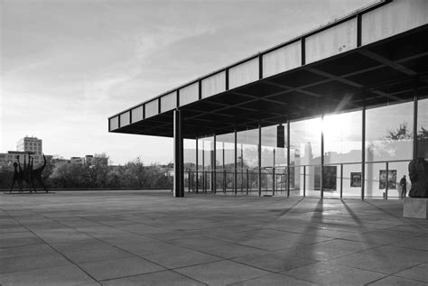 Clássicos Da Arquitetura Neue Nationalgalerie Mies Van Der Rohe
