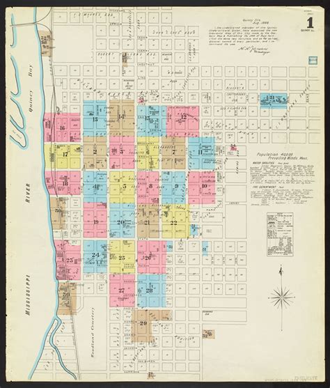 Quincy Illinois Aug 1888 Digital Collections At The University Of