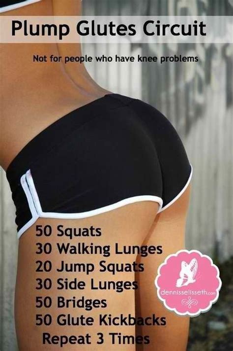 23 Fit Butt Infographics That Will Transform Your Derrire And Your Life