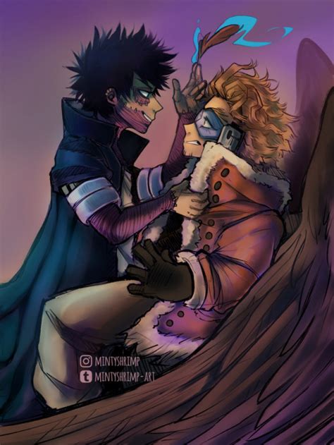 A cute and romantic relationship is so healthy for both, becasue you guys will strength the intimacy when you in a romantic relationship. dabi x hawks | Tumblr