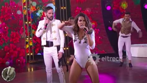 El picante debut de Cinthia Fernández en el Cantando causó furor en las redes MDZ Online