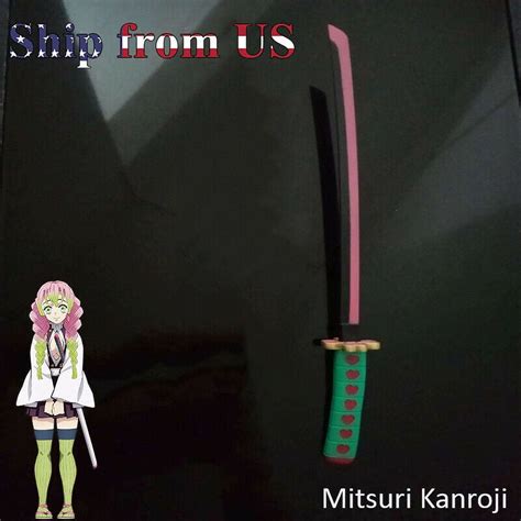16" Demon Slayer Kimetsu no Yaiba Mitsuri Kanroji Nichirin Blades Sword
