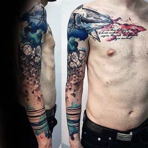 The forearm is such a versatile placement for tattoos. 50 Artsy Tattoos For Men - Artistic Ink Design Ideas