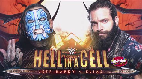 Wwe Hell In A Cell 2020 Jeff Hardy Vs Elias Official Match Card