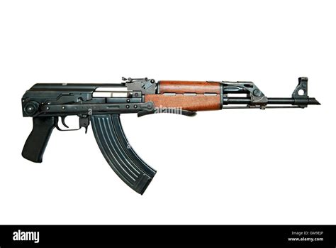 Ak47 Akms Kalashnikov Assault Rifle Cut Out Stock Photo 115764398 Alamy