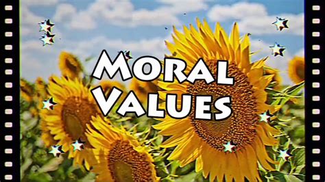 Nursery General Awareness Moral Values Youtube