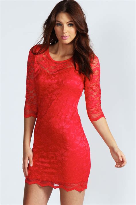 Lace Bodycon Dress Picture Collection