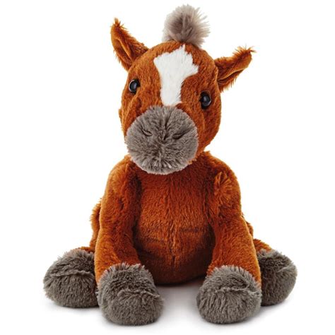 Fairfield huge jumbo brown horse pony laying 48 long plush stuffed animal toy. Baby Horse Stuffed Animal, 9.25" in 2020 (With images ...