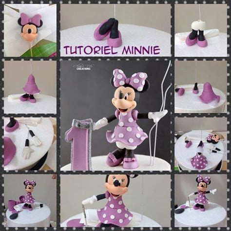 How To Make A Minnie Mouse Cake Topper