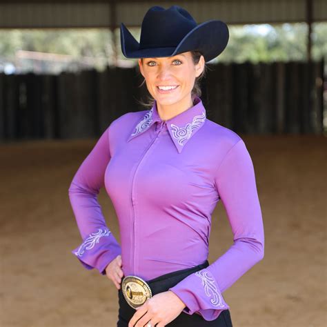 Cowgirl Royalty Ladies Classy Western Show Shirt Schneiders