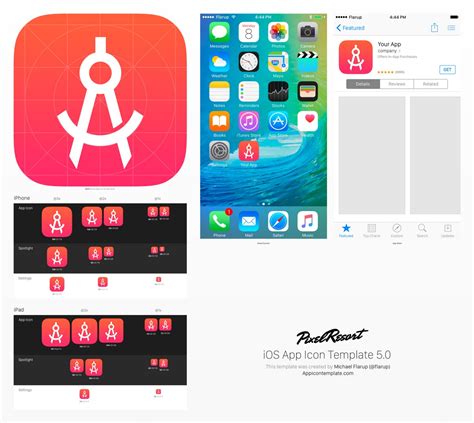You found 1,417 app icon website templates from $3. Thoughts on the new official Apple app icon template