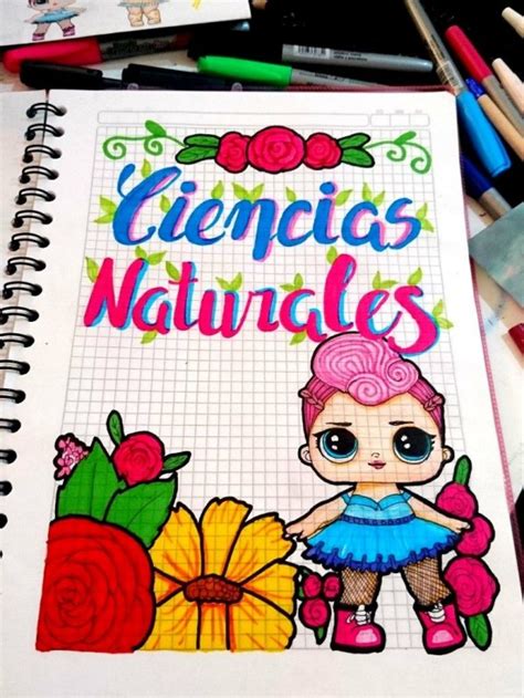 Las Mejores 105 Portadas Bonitas Para Cuadernos De Ciencias Naturales