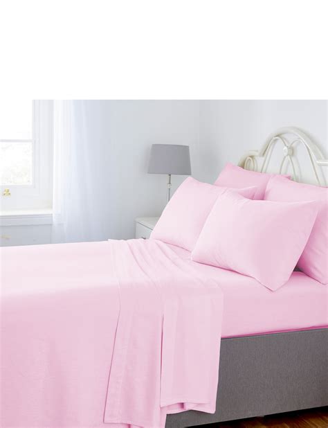 Plain Dyed Napguard Flannelette Fitted Sheet Chums