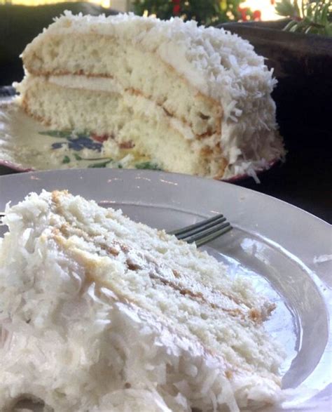 My Old Fashioned Coconut Cake Phitip Recipes