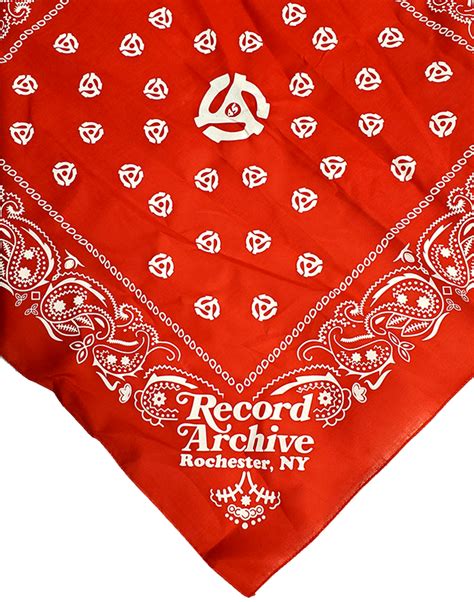 Record Archive - R.A. Bandana Red | Record Archive - Music ...