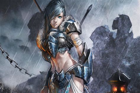 Fantasy Female Warrior Wallpapers Images