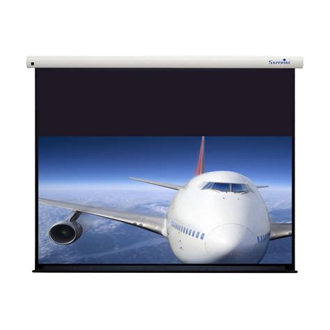 Sapphire Electric Screen With Trigger 169 Format Viewing Area 2346mm