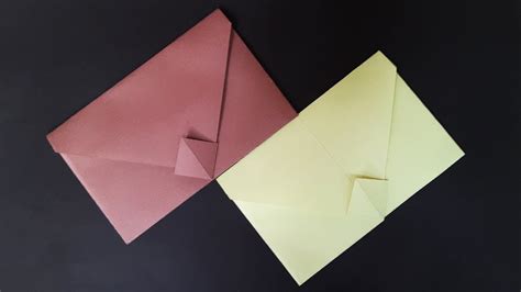 Envelope Making Tutorial With Paper Diy Easy Origami Envelope