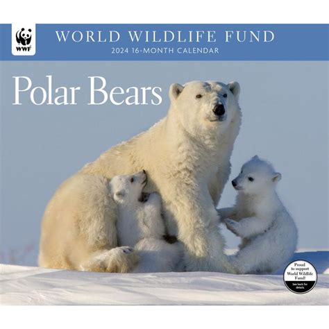 Polar Bears Wwf 2024 Wall Calendar
