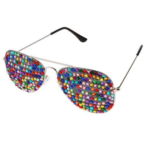 Novelty Bling Crystal Rhinestone Eyeglasses Funny Party Glasses Accessories Ebay