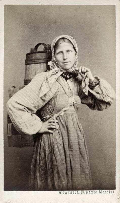 19th Century Portraits Of Russian Types By William Carrick Flashbak