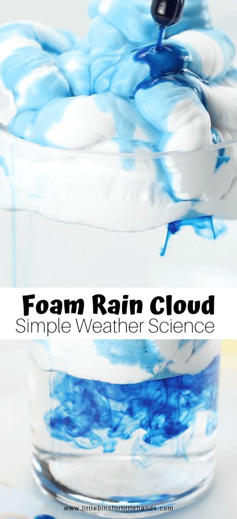 These clouds can rise to heights of more than 50,000 feet. Fun Rain Cloud Activity For Kids | Little Bins for Little ...