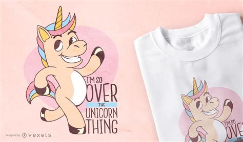 Unicorn Funny Quote T Shirt Design Vector Download