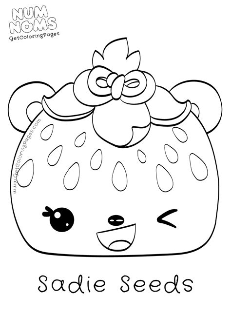 Coloring num noms kolorowanki shopkins, mint berry num noms coloring pages series 2 free, donut coloring pages best coloring pages for kids, yo chi shopkins . Num Noms Series 3 Coloring Pages - GetColoringPages.com