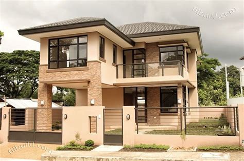 Real Estate Davao Two 2 Storey House Naomi Model For Sale Philippines