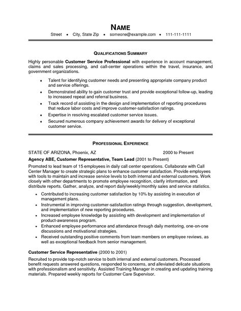 T o see how to build up your resume to reflect your expertise and accomplishments in each area, view the sample resume for a a resume summary is also called a resume summary statement, an executive summary New Customer Service Resume Summary Examples - Resume ...