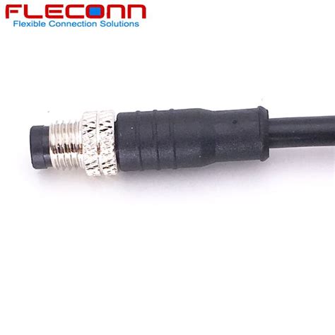 M8 Sensor Cable Assembly Manufacturerip 6768 Male Waterproof
