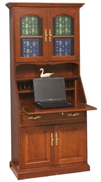 deluxe secretary desk with doors from dutchcrafters amish furniture