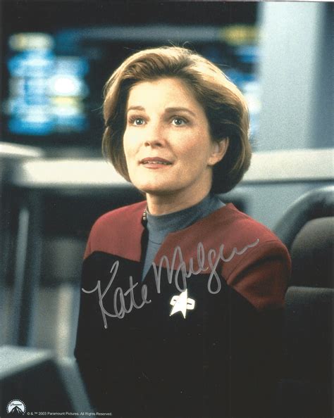 Sold Price Star Trek Kate Mulgrew Kathryn Janeway Handsigned 10x8