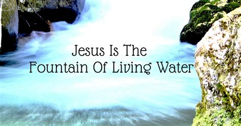 Fountain Of Living Water Peninsula Christians