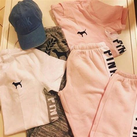 🌹 pinterest abrianaf92 🌹 follow me for more pins😇 pink outfits victoria secret outfits cute
