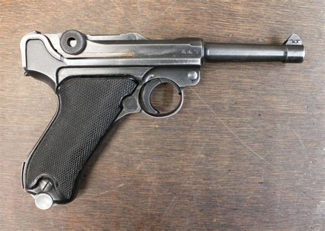 Lot German Ww2 Mauser Model P08 Luger Pistol