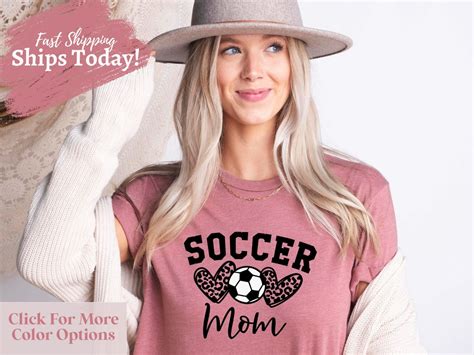 soccer mom shirt ts for mom birthday ts for her cute etsy